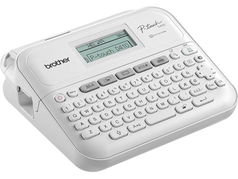 Brother etiketprinter  PTD410 Etiket & labelmaskine
