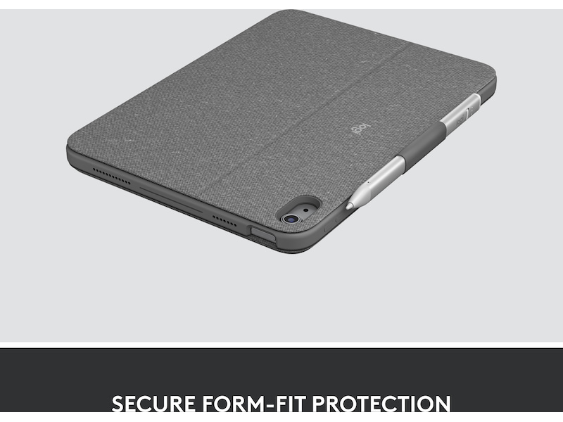 Logitech iPad 10,9" / 11" Combo Touch Tastaturcover (oxford grey) Cover til tablet