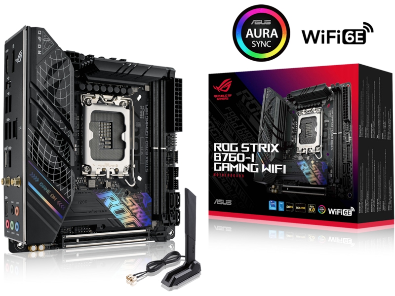 ASUS ROG STRIX B760-I GAMING WIFI Bundkort Intel Socket