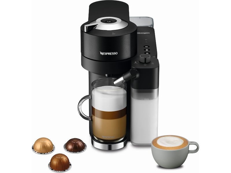 Nespresso Vertuo Lattissima by DeLonghi kapselmaskine ENV300.B (sort) Kapselmaskiner
