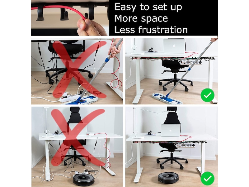 Kenson RIB 38cm Kabelholder (3pk) Arbejdssted – tilbehør