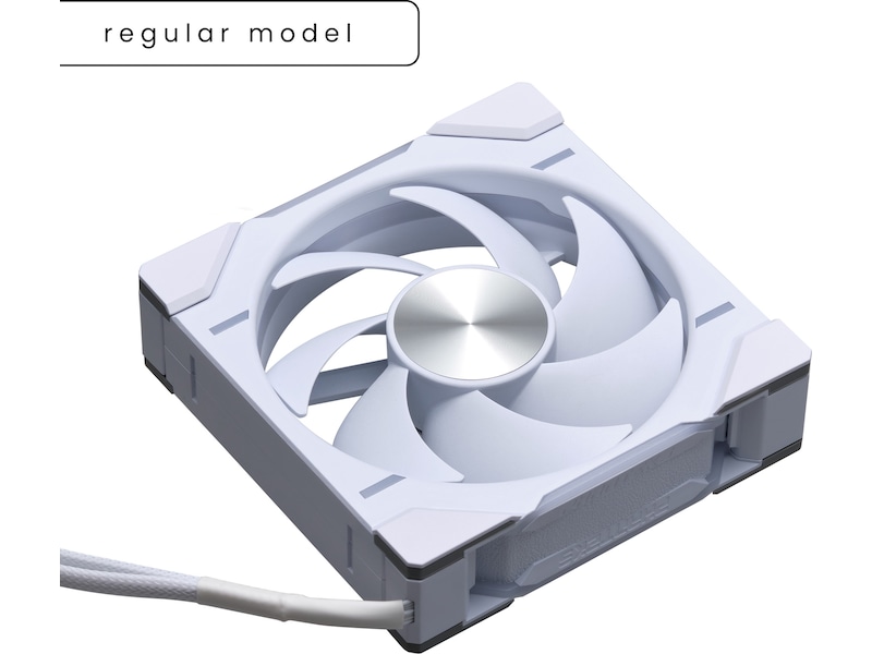 Phanteks D30 120mm PWM DRGB Ventilator (hvidt) Blæsere