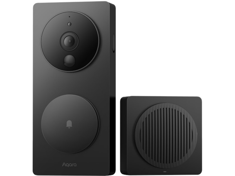 Aqara Smart Video Doorbell G4 dørklokke (sort) Dørklokker