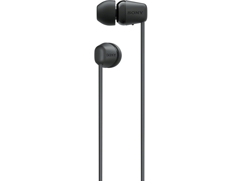 Sony WI-C100 Trådløse Høretelefoner, Earbuds (sort) In-ear høretelefoner
