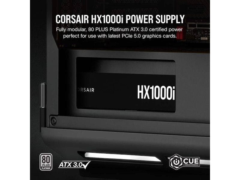 Corsair HXi Series HX1000i 1000W PSU Strømforsyninger