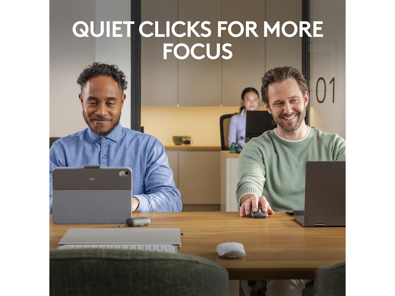 Logitech MX Anywhere 3S trådløs mus (pale grey) Mus