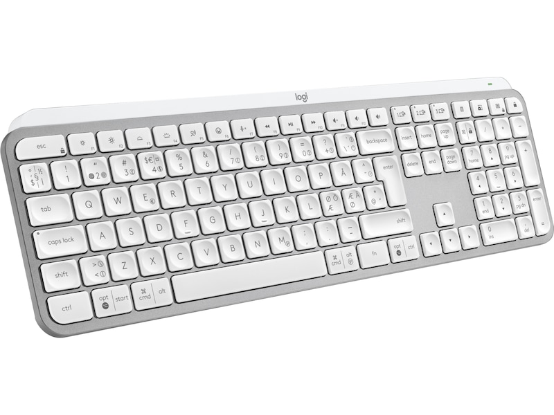 Logitech MX Keys S trådløst tastatur (pale grey) Keyboards