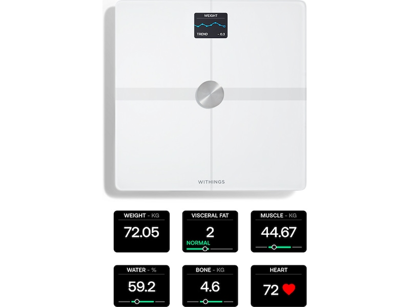 Withings Body Smart Wi-Fi badevægt (hvid) Badevægte