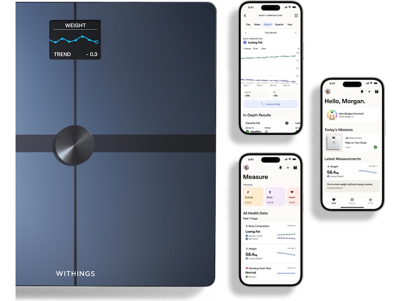 Withings Body Smart Wi-Fi badevægt (sort) Badevægte