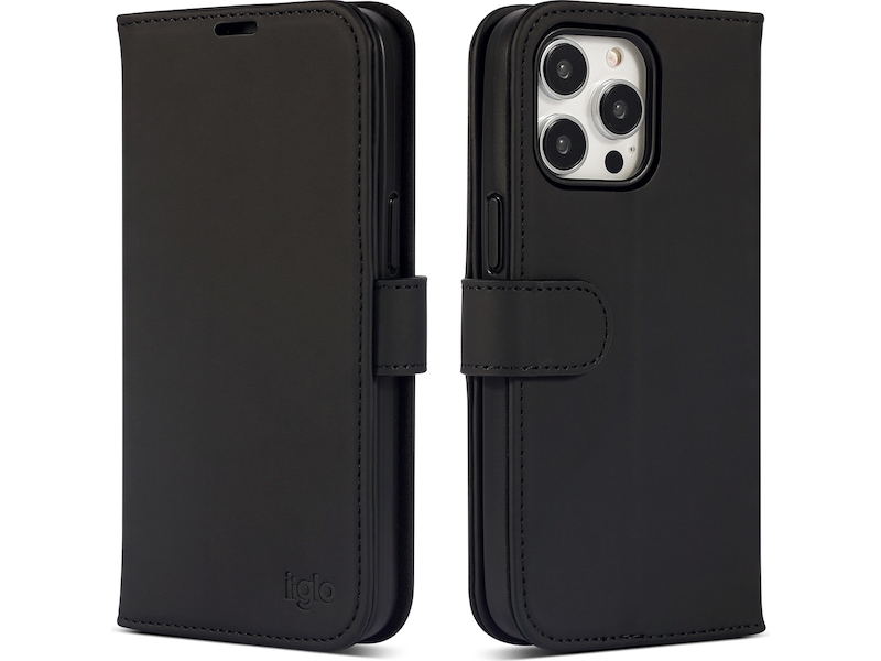 iiglo iPhone 15 Pro Max Wallet cover (sort) Mobilcover