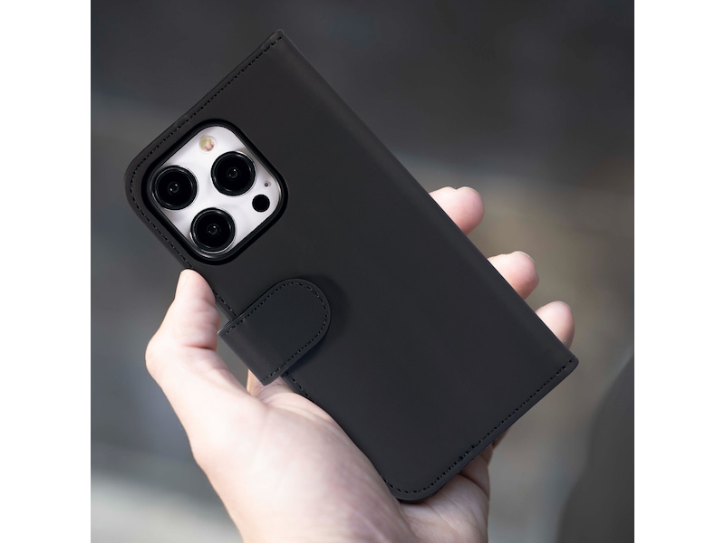 iiglo iPhone 15 Pro Wallet cover (sort) Mobilcover