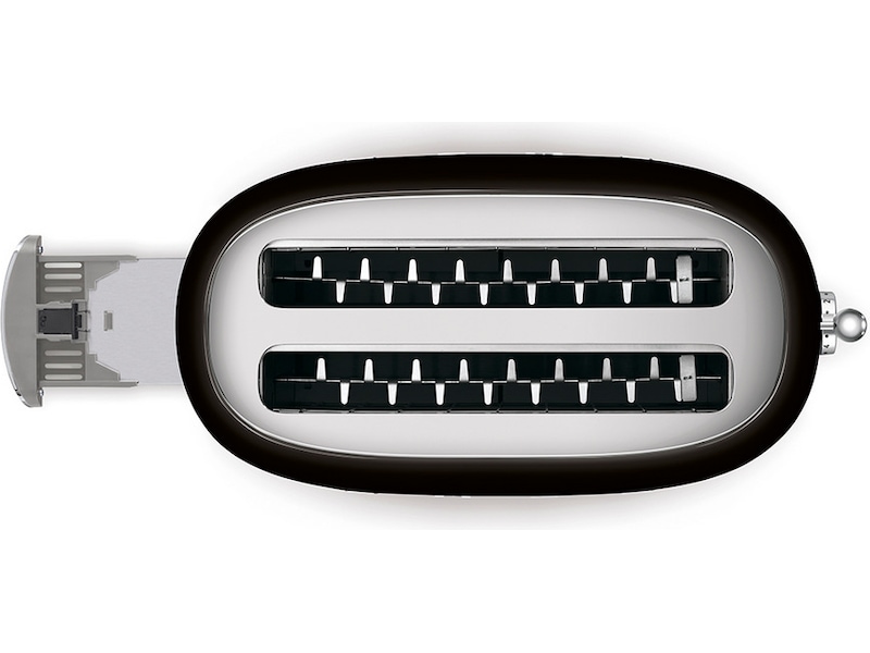 Smeg TSF02BLEU 4x2 brødrister (sort) Brødristere