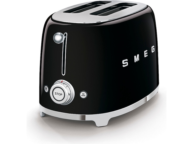 Smeg TSF01BLEU Brødrister til 2 skiver (sort) Brødristere