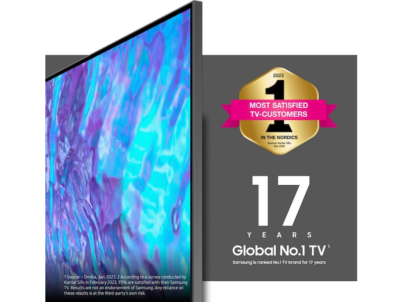 Samsung 98" Q80 QLED 4K TV TQ98Q80C Over 80 tommer TV