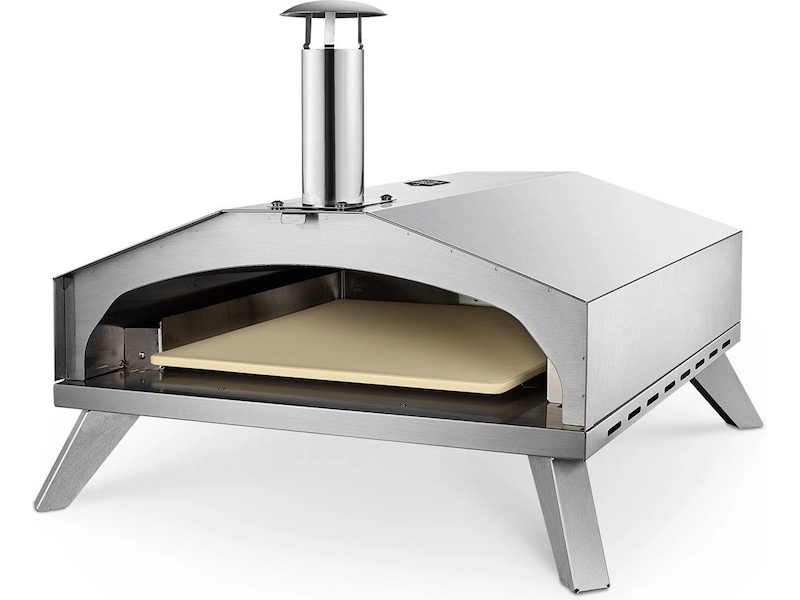 Austin and Barbeque AABQ 16" Gasfyret pizzaovn (rustfrit stål) Pizzaovne