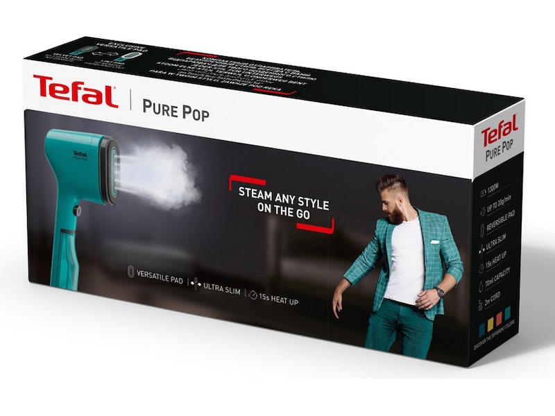 Tefal Pure POP Garment Steamer (grøn) Tøjdampere