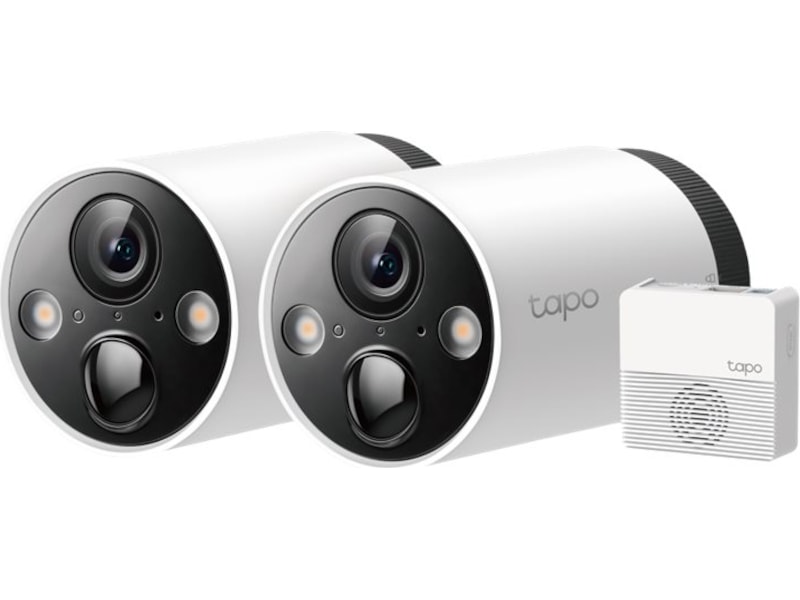 TP-Link Tapo C420S2 2K Wire-free camera 2-pack Overvågningskameraer