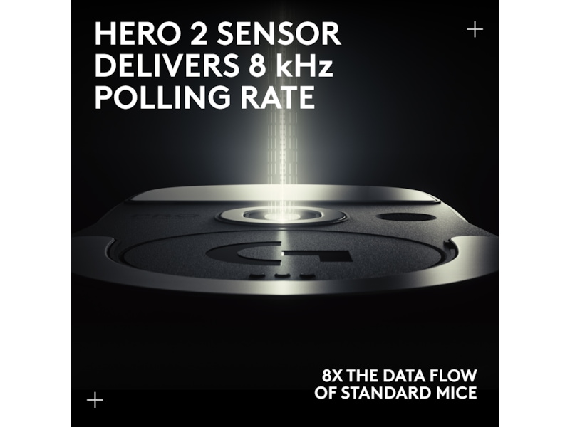 Logitech G Pro X Superlight 2 Lightspeed Trådløs Gamingmus (sort) Gamingmus