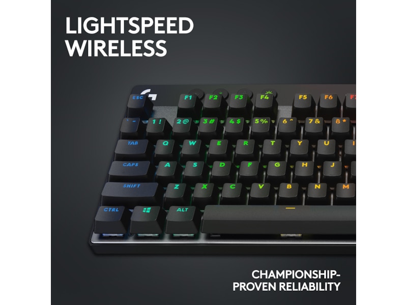 Logitech G Pro X TKL Lightspeed Trådløst Gaming tastatur (sort) Gamingkeyboard