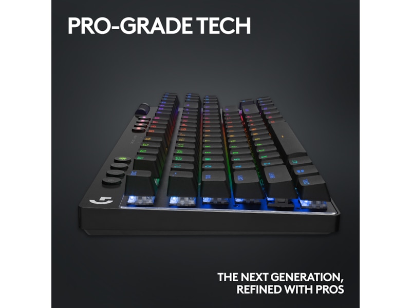Logitech G Pro X TKL Lightspeed Trådløst Gaming tastatur (sort) Gamingkeyboard