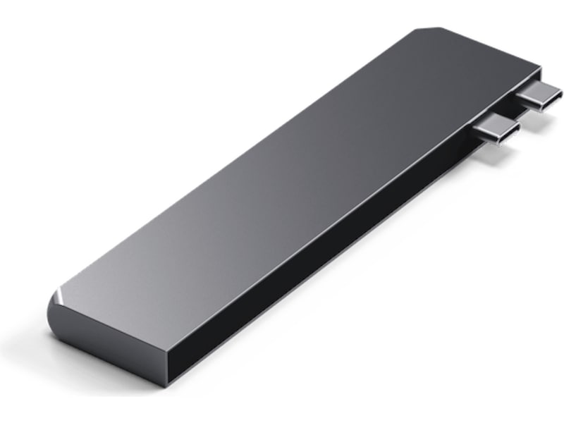 Satechi MacBook Air M2 Slim Pro Docking (space gray) Dockingstation og USB-hub