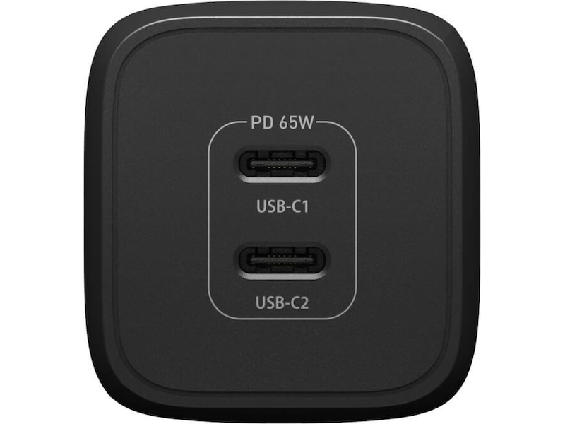 OtterBox GaN USB-C 65W Vægoplader (sort) Mobilopladere