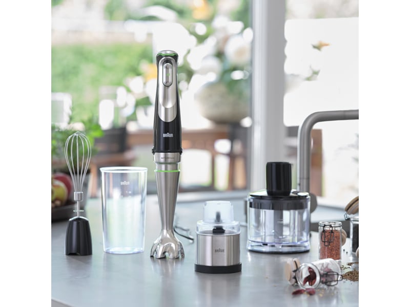 Braun MultiQuick 9 Stavblender MQ 9138X (sort/stål) Håndmixere & elpiskere