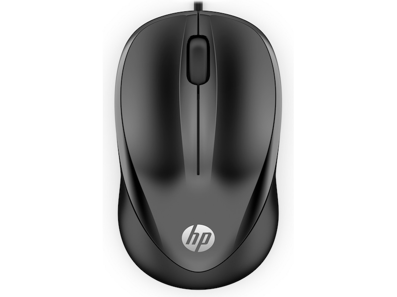 HP 1000 Wired mus (sort) Mus