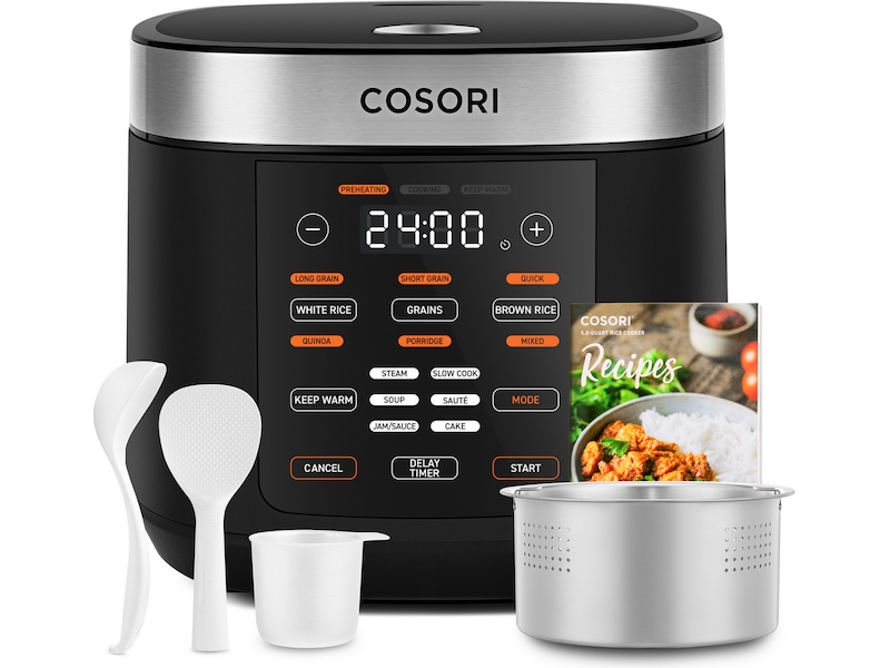 Cosori Multicooker CRC-R501-KEUR (sort) Mad- & dampkogere