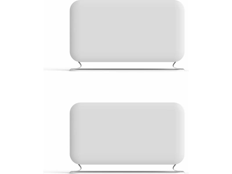 Mill Instant Max gulvovn 2200W Mec (hvid) 2-pack Radiatorer