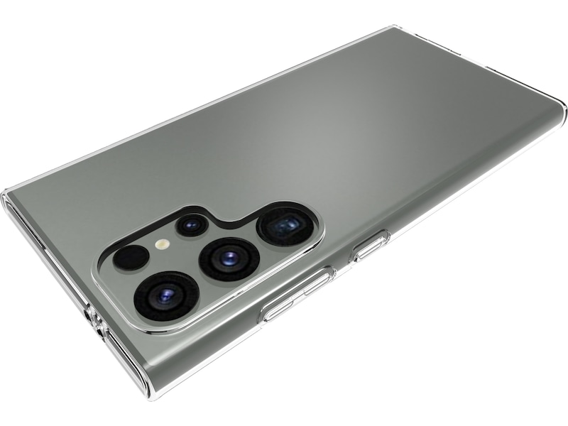 iiglo Galaxy S24 Ultra Silikone cover (gennemsigtig) Mobilcover