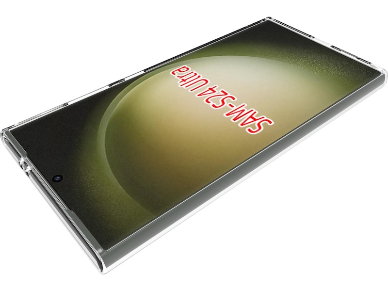 iiglo Galaxy S24 Ultra Silikone cover (gennemsigtig) Mobilcover