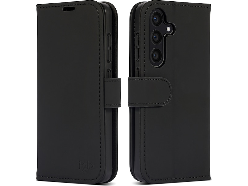 iiglo Galaxy S24 Wallet Cover (sort) Mobilcover
