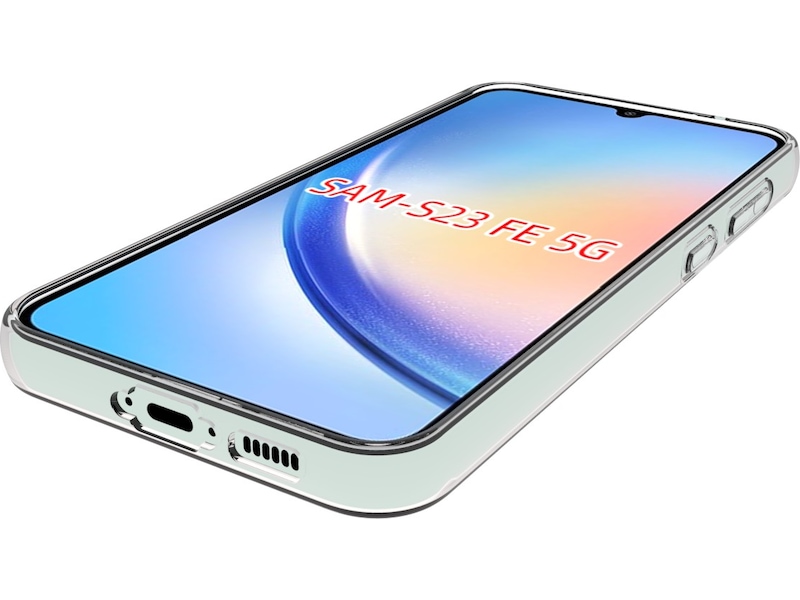 iiglo Galaxy S23 FE Silikone cover (gennemsigtig) Mobilcover