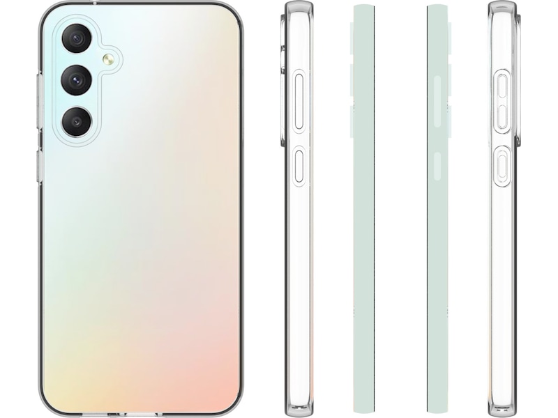 iiglo Galaxy S23 FE Silikone cover (gennemsigtig) Mobilcover