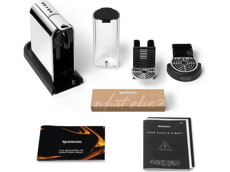Nespresso CitiZ by De'Longhi kapselmaskine (platin) Kapselmaskiner