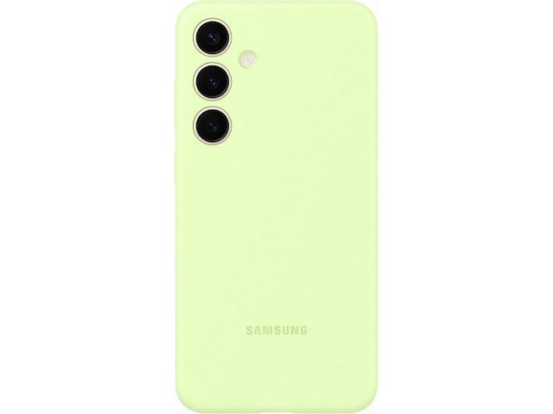 Samsung Galaxy S24+ Silikonecover (light green) Mobilcover