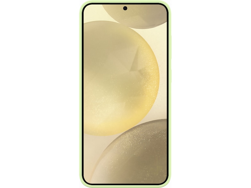Samsung Galaxy S24+ Silikonecover (light green) Mobilcover