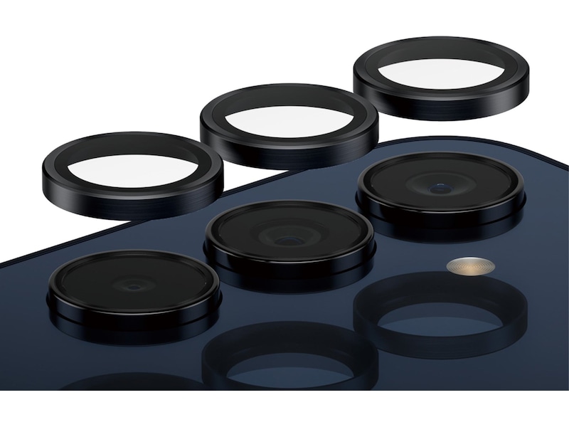 PanzerGlass Galaxy A34 Hoops Linsebeskytter (sort) Skærmbeskyttelse mobiltelefon