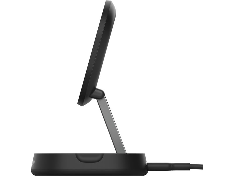 Belkin BoostCharge Pro foldbar trådløs opladningsstander (sort) Trådløs oplader