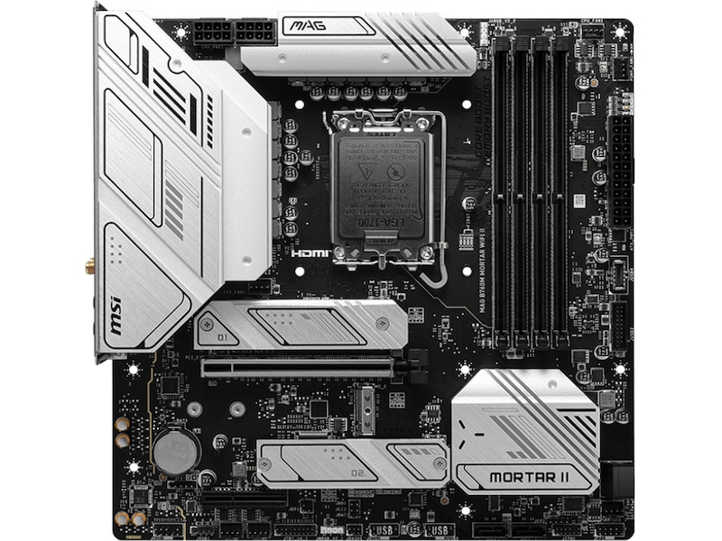 MAG B760M MORTAR WIFI II Bundkort Intel Socket