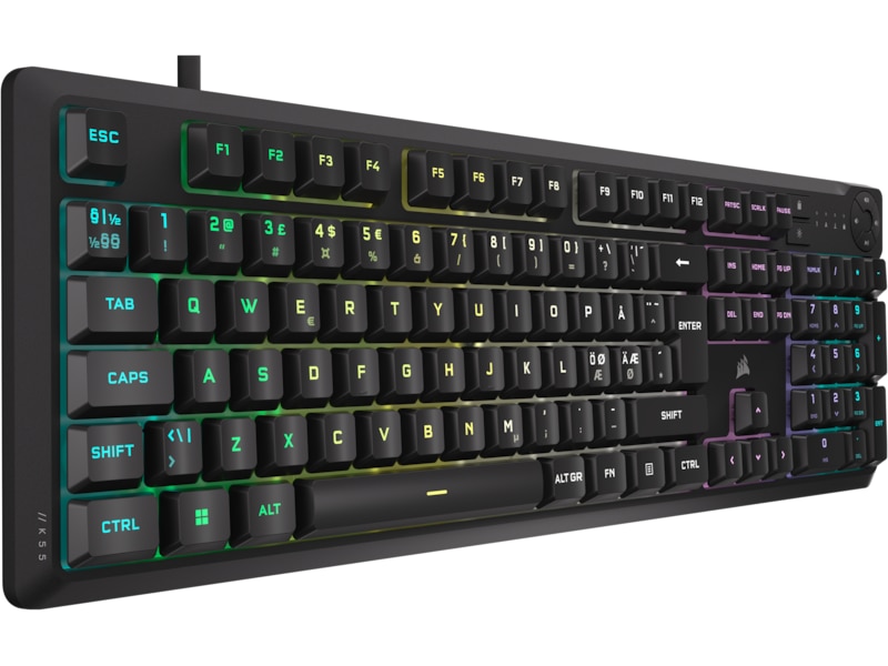 Corsair K55 Core RGB gamingtastatur (sort) Gamingkeyboard