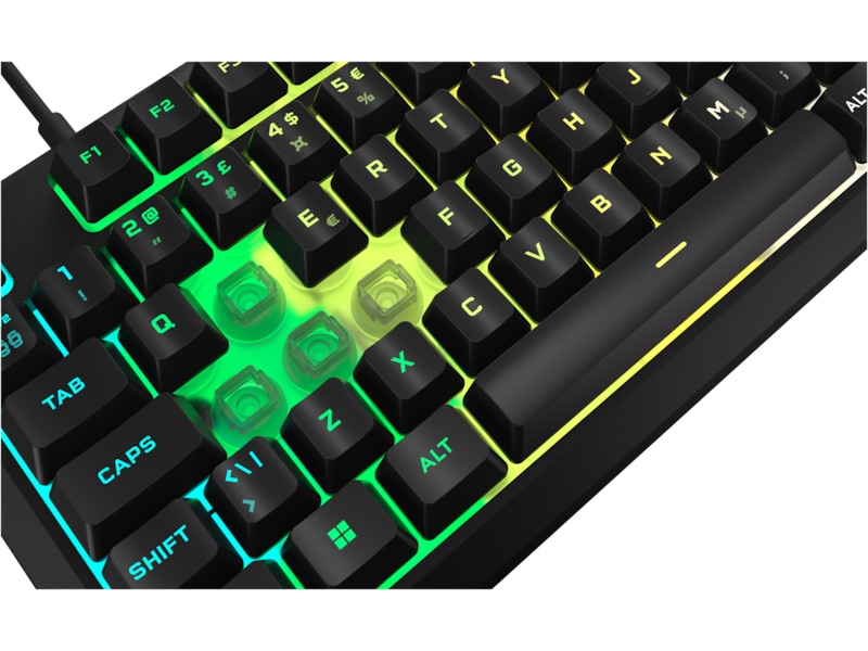 Corsair K55 Core RGB gamingtastatur (sort) Gamingkeyboard