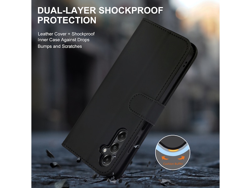 iiglo Galaxy A05S Wallet cover (sort) Mobilcover