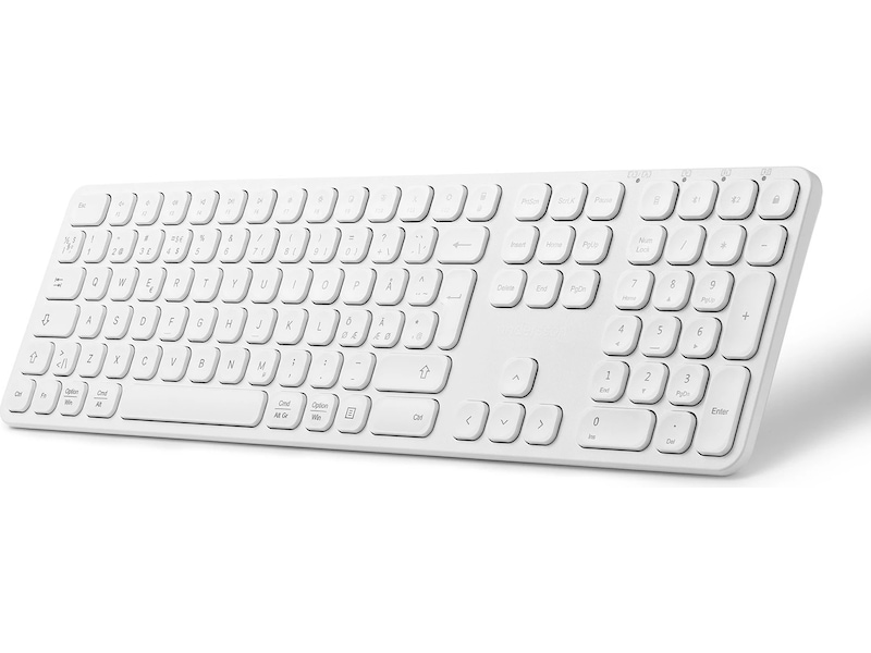 Andersson WSK-M3000 Tastatur og mus (hvid) Mus & keyboards -kombinasjonspakker