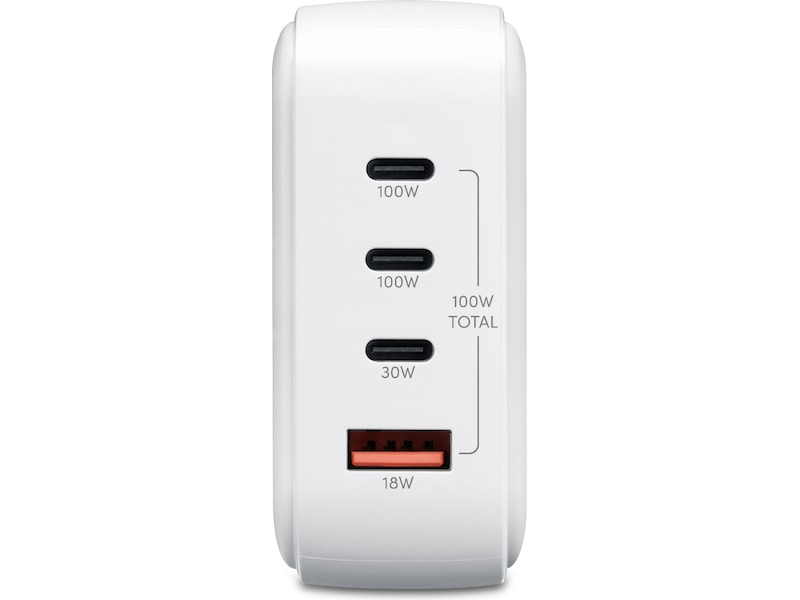 Andersson 100W Vægoplader (hvid) Mobilopladere