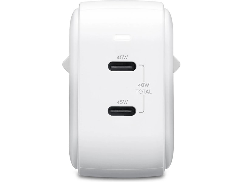 Andersson 45W GaN Vægoplader (hvid) Mobilopladere