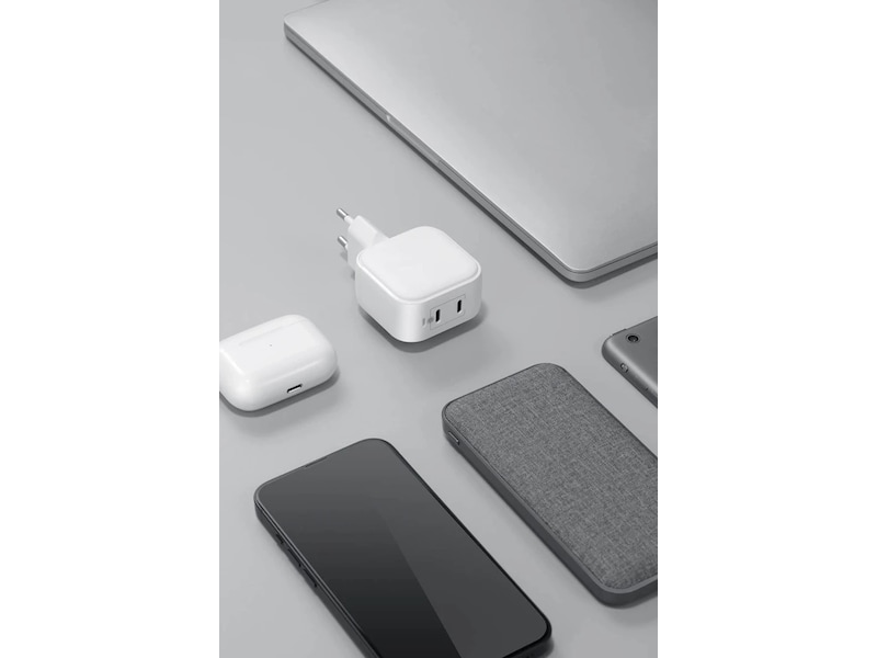 Andersson 45W GaN Vægoplader (hvid) Mobilopladere