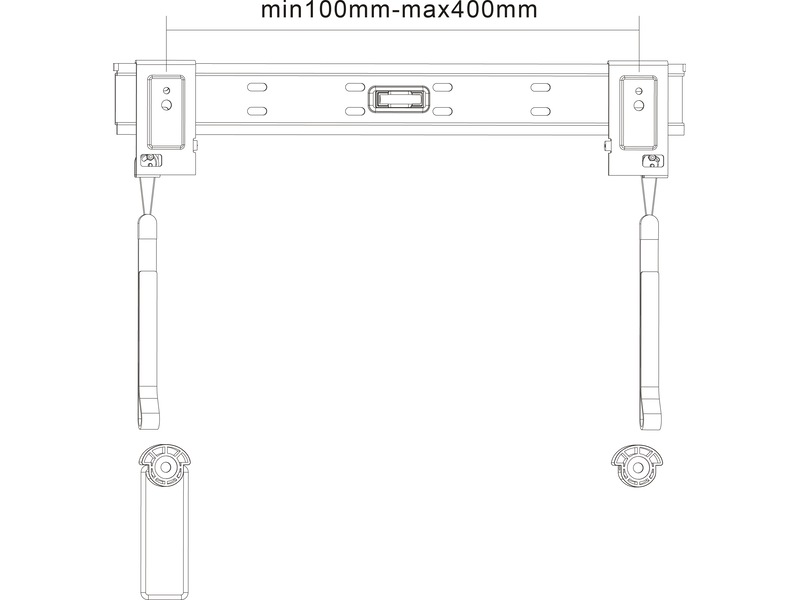 Andersson FDW 2.1 vægophæng TV slim 32-55" TV-ophæng & stativ