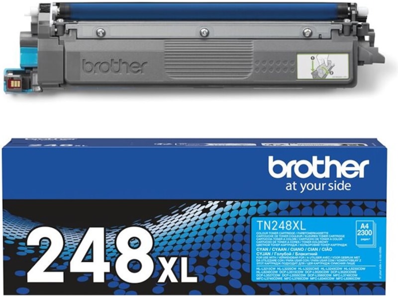 Brother toner TN248XLC Cyan Laser Toner
